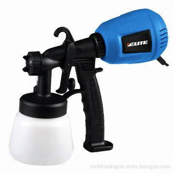 Electric Spray Gun with 350W Motor Provide Strong Enough Wind for Spraying, Light Body for Easy Use